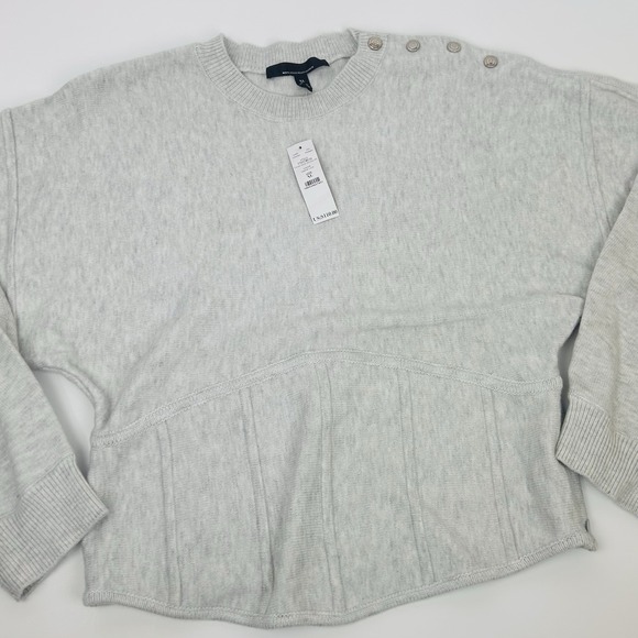 White House Black Market sweater NWT Style corset detail doman XL - Picture 5 of 11